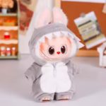 Monster Doll Wardrobe Pick with Hat for 15-17cm Labubu - Image 5