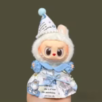 Crafted as Labubu V1 and V2 besties, the outfit pack cheers on styling your mini plush in brand-new 2025 statement ensembles - Image 4