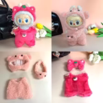 Introducing the darling 17cm Labubu Sit Sit Party Gen 3 Plush Outfit Set—an absolute treasure for lovers of Labubu Plush who want to elevate their collection
