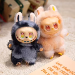 Third-Generation Labubu Plush Face Doll Pendant - Image 3