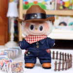 Designed to perfectly suit Labubu Idol Dolls (both V1 and V2) measuring 15cm and 17cm DIY accessories