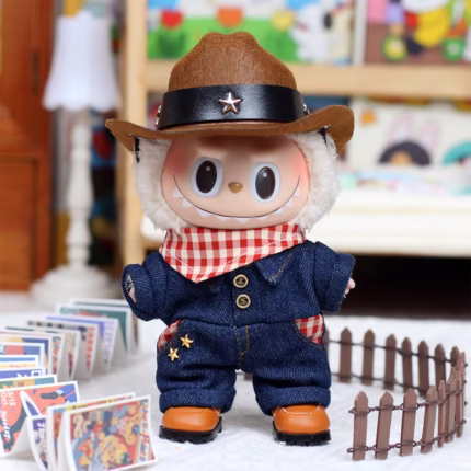 Designed to perfectly suit Labubu Idol Dolls (both V1 and V2) measuring 15cm and 17cm DIY accessories