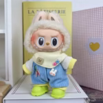 Tailored for boys, this Stylish 17cm Labubu Doll Clothing Set breathes fresh life into your plush friends with vibrant, expertly stitched outfits designed for plush Labubu dolls - Image 2