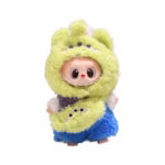 Labubu 1 and 2 Doll Clothes 15cm/17cm Adorable Three-Eyed Monster Dragon Meow Set - Image 3