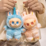Third-Generation Labubu Plush Face Doll Pendant - Image 4