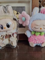 The Clothing Pendant Macaron set is a miniature dream, tailor-made for 17cm Labubu plush sweeties—both version 1 and 2 - Image 3
