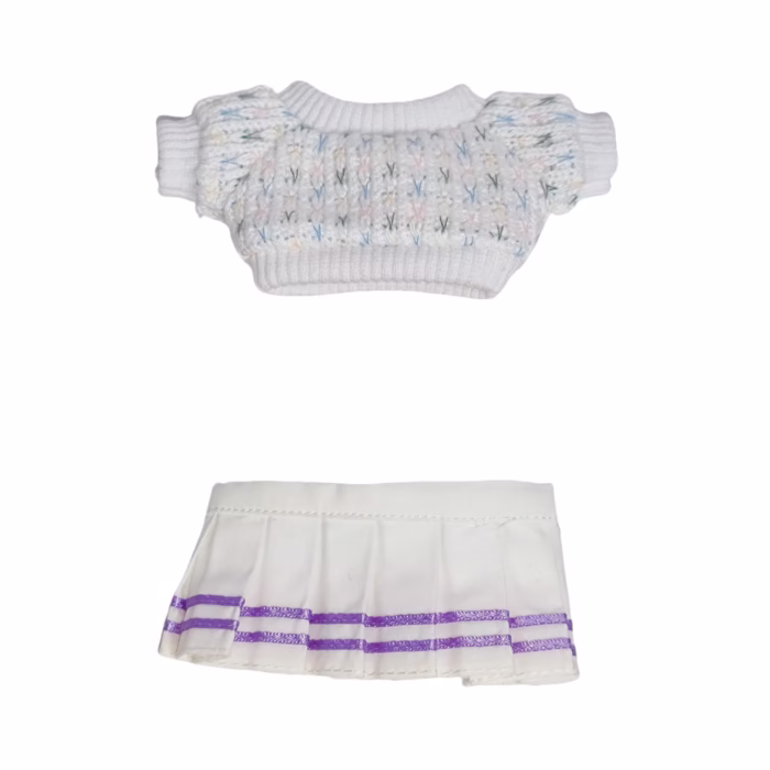 Labubu party-ready flair just met the right finishing flourish! This playful spun skirt accessory is your plush doll’s instant style upgrade - Image 5