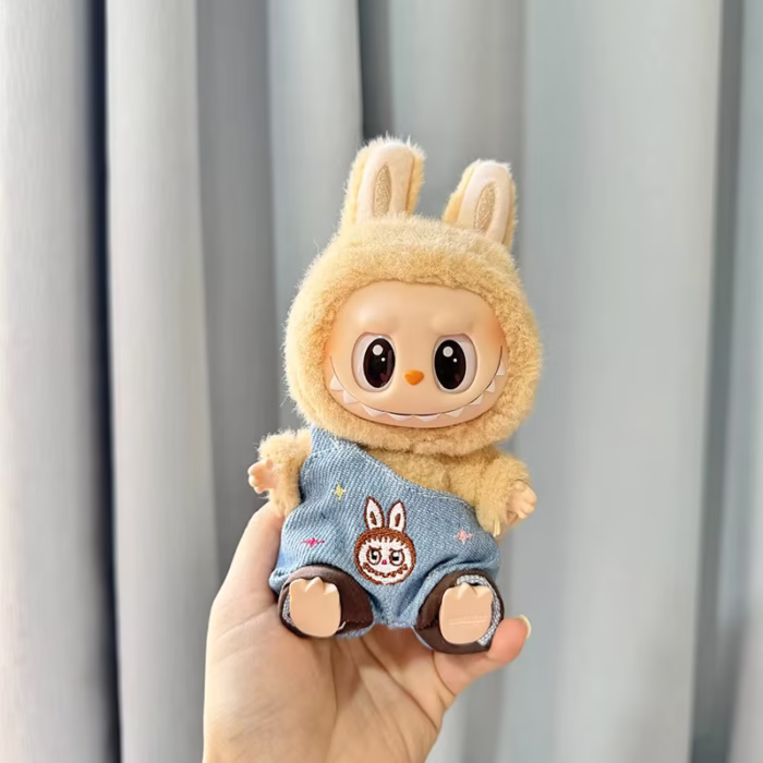 Featuring the sleek vibe of K-pop EXO idols, the Labubu outfit set for 17cm I and II idols is a mini heartthrob starter pack - Image 2