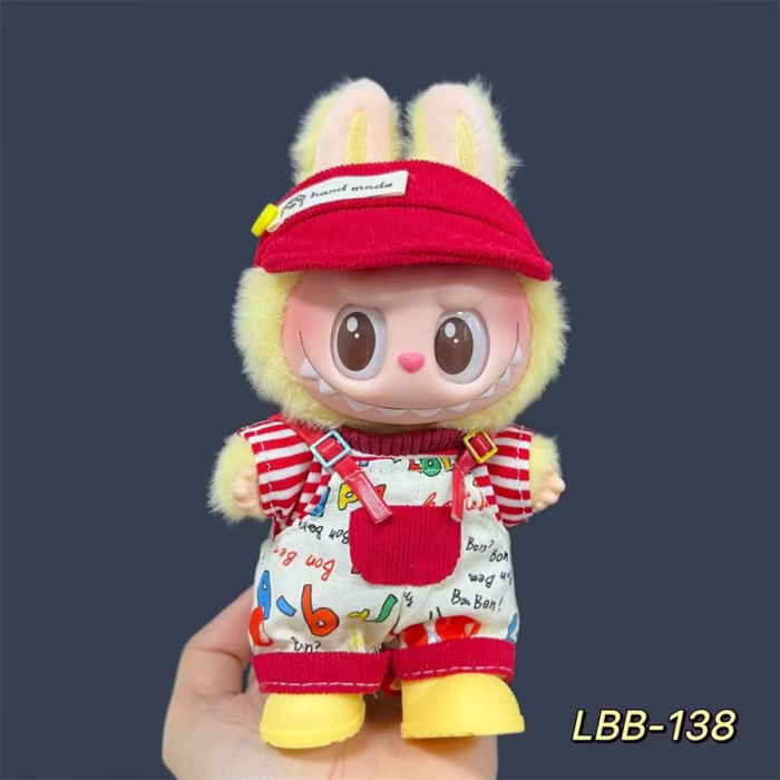 Doll clothes at a proud 15-17 cm, the V1, V2, V3 Labubu collection can’t rest with idle wardrobe - Image 2