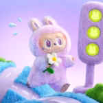 Get the Labubu High-Energy Plush Vinyl Pendant, the collectible star from POP MART's eye-popping Macaron third-wave mystery box - Image 2