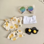 Our curated outfits measure 17cm and are made to fit Labubu I and II dolls perfectly - Image 3