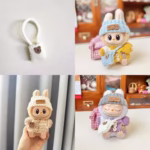 This cute little Bear Label Scarf and Hat Set makes any 17cm plush doll party-ready, and it’s the perfect finishing touch for displays
