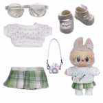 Labubu party-ready flair just met the right finishing flourish! This playful spun skirt accessory is your plush doll’s instant style upgrade - Image 3