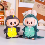 Monster Doll Wardrobe Pick with Hat for 15-17cm Labubu - Image 2