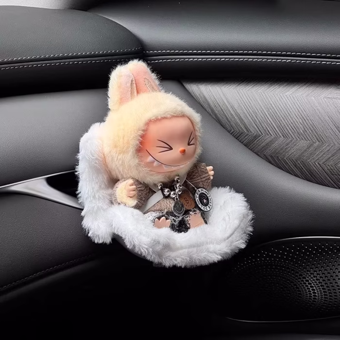 Grab this matching accessory kit to finish the star-studded idol look; with just a few slip-on add-ons, your Labubu is ready to headline any plush party - Image 4