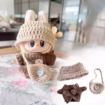 LABUBU Doll Christmas Outfit: Official Popmart New Year's Set, DIY Plush Costume & Accessories | Holiday Collectible Gift - Image 3
