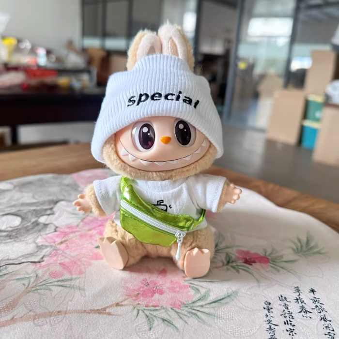 Tailored to the 17cm plush form, it’s the perfect outfit for turning your Labubu into the superstar of any sitting party or fan meet. Step, snap, repeat - Image 4