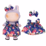 Complete the look with plush clothing, flirty mini skirts, chill doll pants, and a party-ready suspender overall, all in perfect harmony with 17-cm Labubu pals (Version I) - Image 3