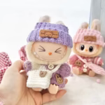 The Sitting Party Labubu outfit set makes a delightful addition to any 17cm Labubu collection - Image 2
