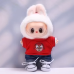 Outfit Accessories Cool Boy Capsule Set 17cm Labubu Dolls I II Gift-Sitting Party-Fashion EF13G - Image 3