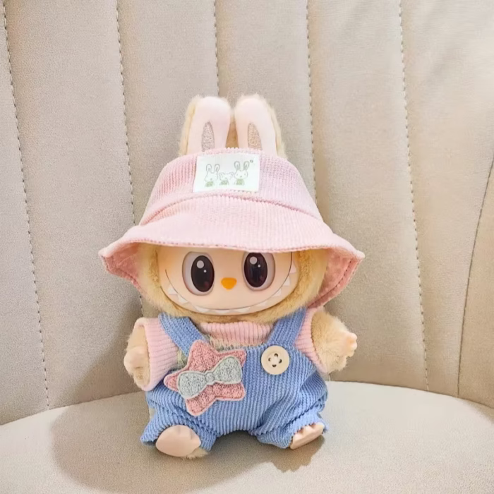 Dress your Labubu cutie, standing at 17cm, in these mini plush accessories made with the same love you have for your idols - Image 2
