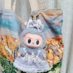 Dressed in the dreamy, lavender mermaid gown, your 15cm Labubu idol doll becomes an ocean fantasy - Image 3